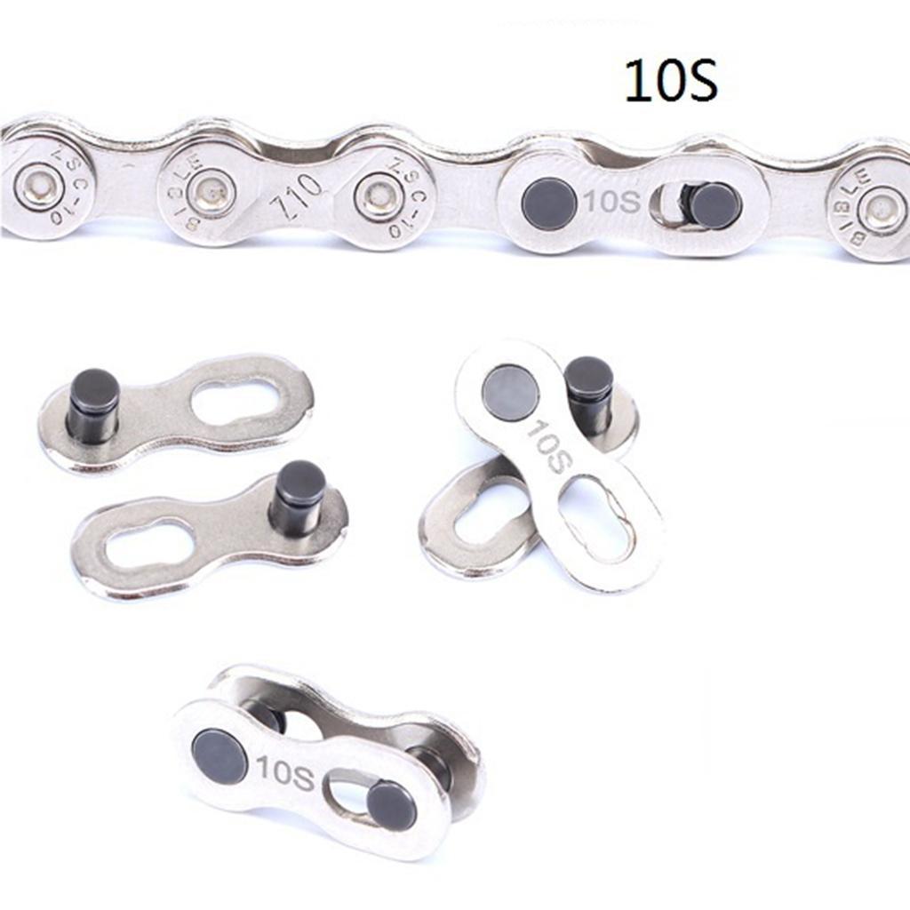 4-7pack Bicycle Bike Chain Connector 6 7 8 9 10 Speed Chain Link Joint 10 Speed