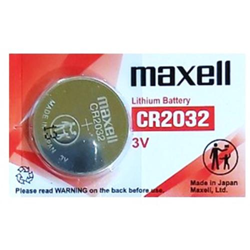 Pin chính hãng Maxell CR2032 Lithium 3V - Made In Japan dành cho đồng hồ, máy tính, smartkey, thiết bị điện tử... - 1 Viên