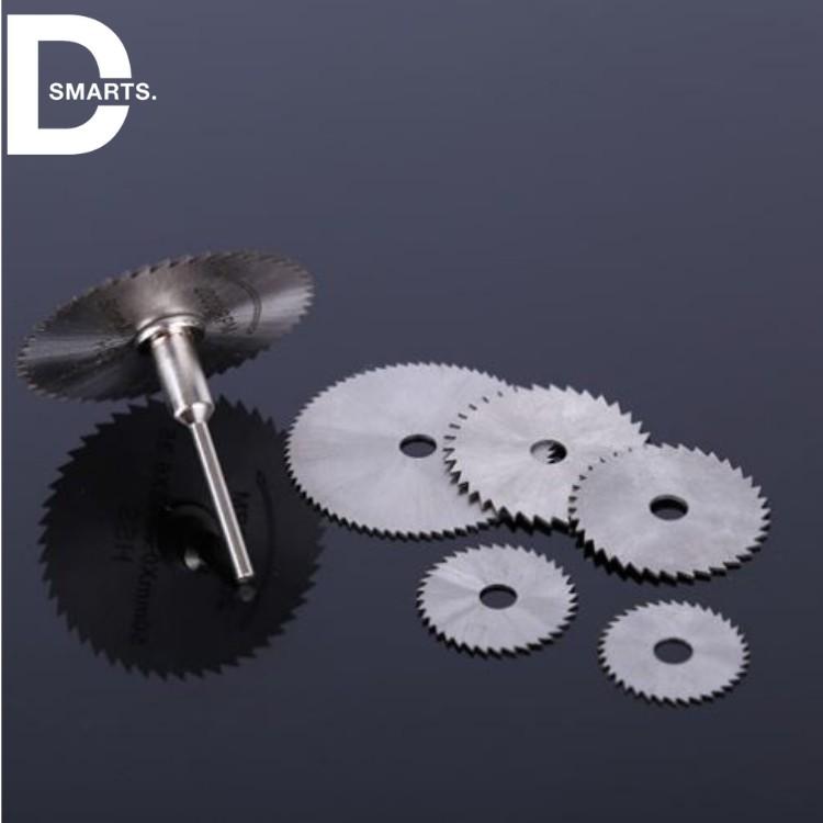 Lưỡi cắt đa năng mini,bộ 5 lưỡi kèm 1 đầu nối | Sắc bén,nhỏ gọn,bền bỉ