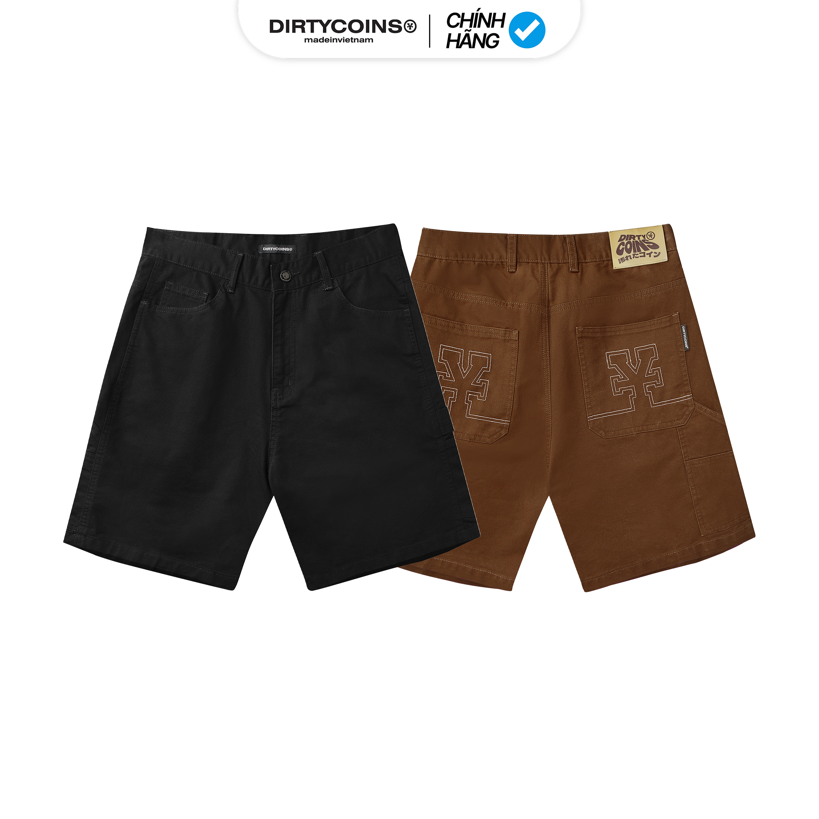 Quần DirtyCoins Khaki Work Shorts