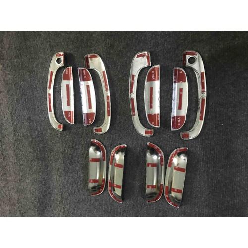 Bộ ốp tay và hõm cửa xe Hyundai Getz mạ crom