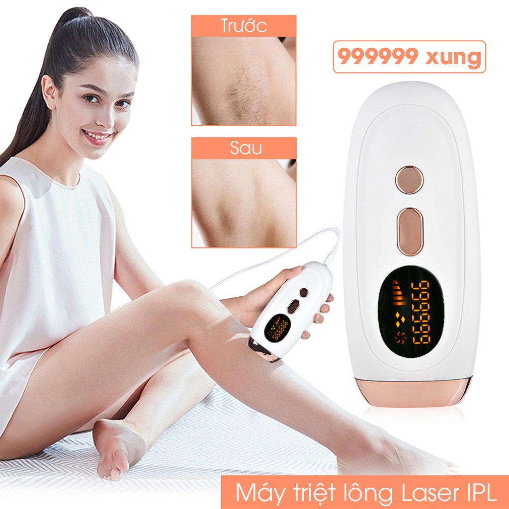 Máy Triệt Lông Sothing IPL 990000 Xung, Sử Dụng Công Nghệ Cao, Kết Hợp Trẻ Hóa Làn Da- Hàng Chính Hãng