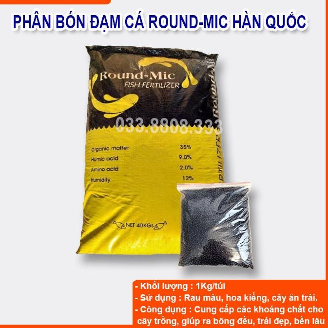 Đạm Cá Hàn Quốc Round Mic 100g - Hàng Tốt Giá Rẻ