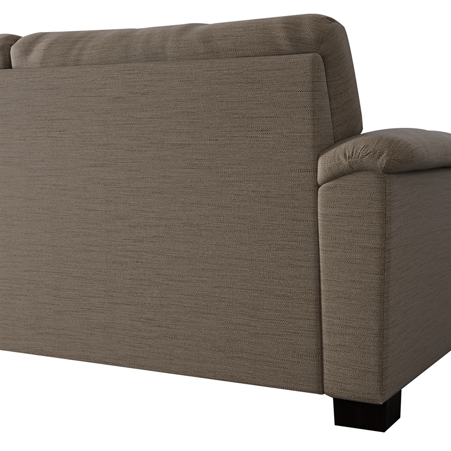 Ghế Sofa 3 Chỗ Tidafors KOZOKA - Nâu