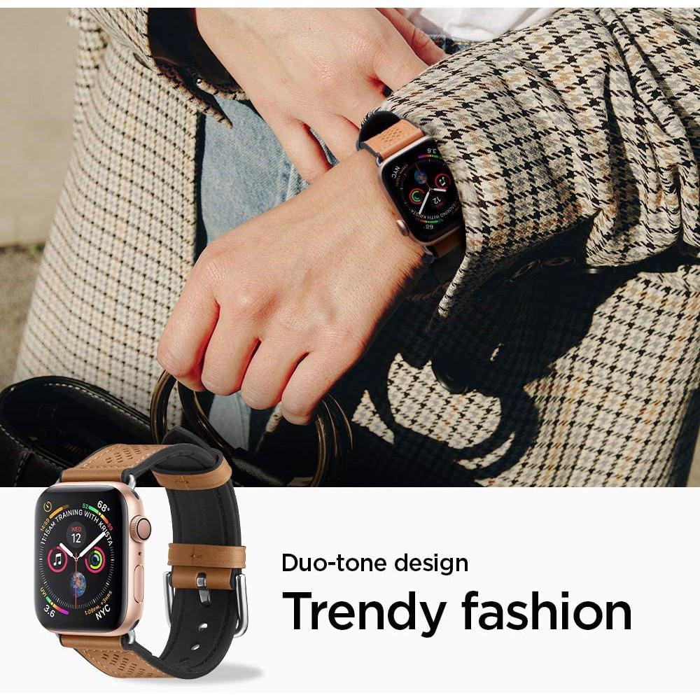 Dây đeo cho Apple Watch Series 1/2/3/4/5/6/SE (44/42mm) - (40/38mm) Spigen Retro Fit - hàng chính hãng