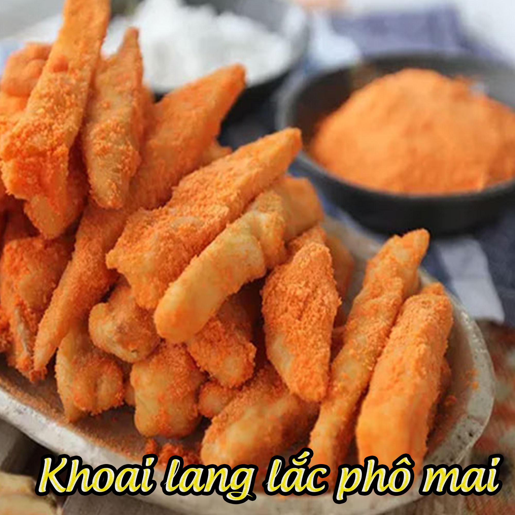 Bột gia vị Phô mai O!Sajang loại 100g - Dùng lắc bánh gạo, lắc khoai lang, khoai tây