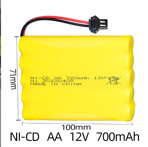 Pin Ni-Cd Loại AA 12v 700mah Xe Điều Khiển Từ Xa - Thiết Bị Điện Gia Dụng Hàng Mới 100%