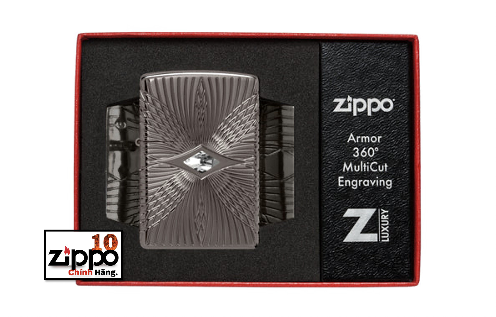 Bật lửa Zippo 49291-000001 Pattern Design - Chính hãng 100%