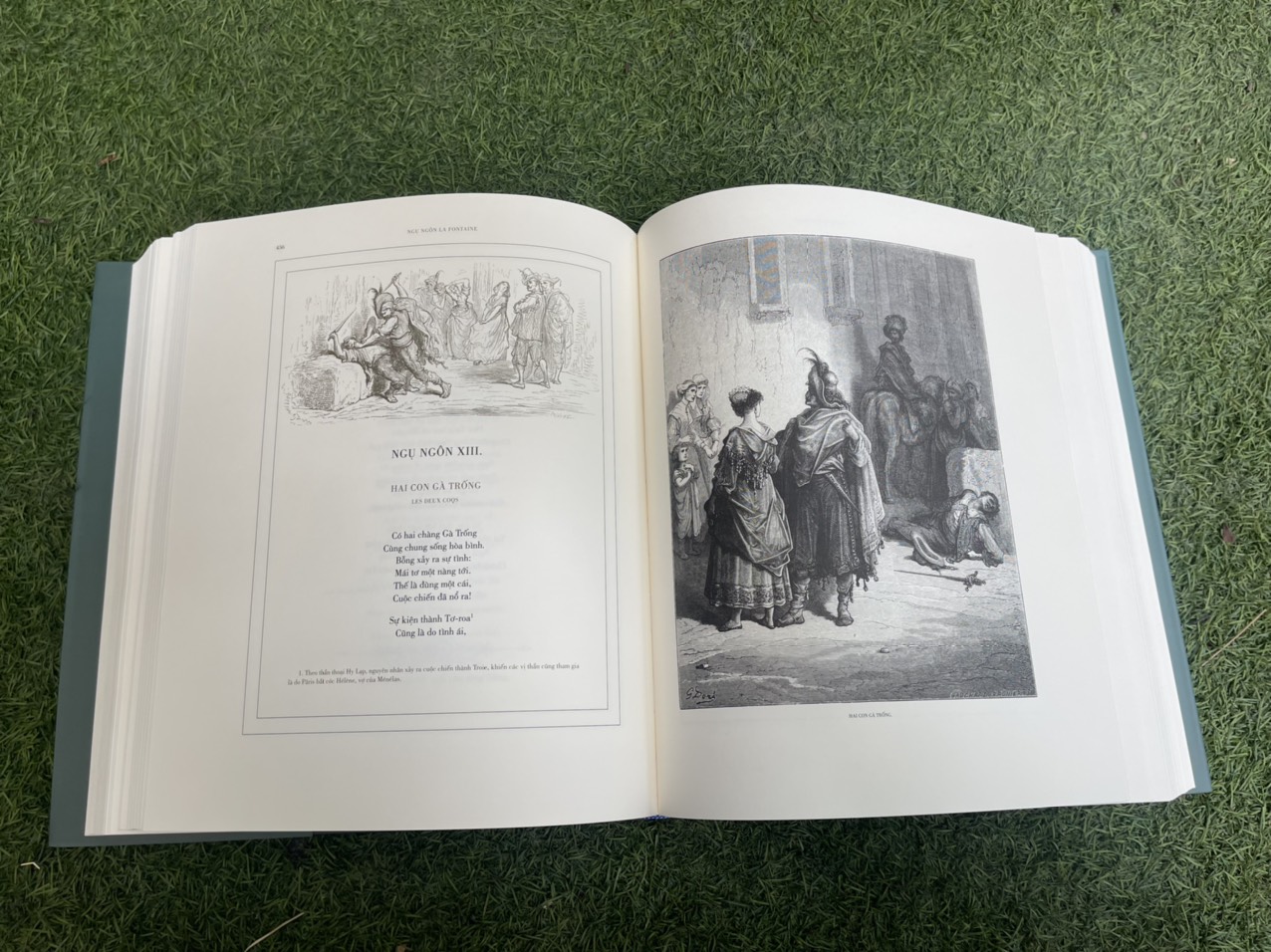 NGỤ NGÔN LA FONTAINE VỚI MINH HỌA CỦA GUSTAVE DORÉ - ĐÔNG A