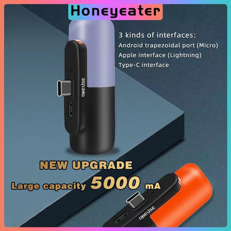 Sạc dự phòng 5000Mah Mini không dây bỏ túi tiện lợi