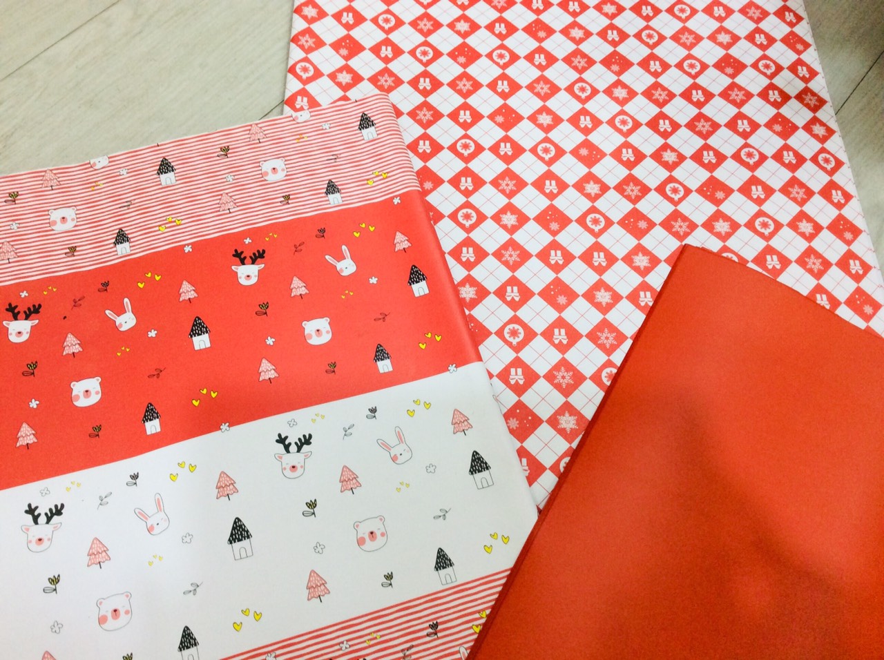 1 Giấy gói quà Giáng Sinh  - Christmas gift wrap dcxm71