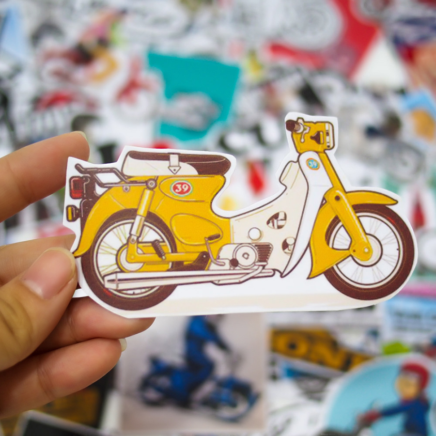 Set 100 Sticker - Super Cub