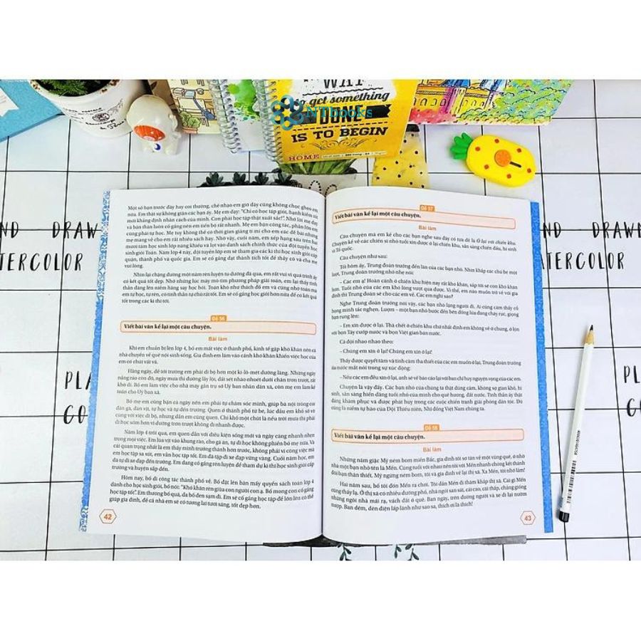 Sách Những Bài Làm Văn Mẫu Lớp 4 Tập 1 - Kết Nối Tri Thức