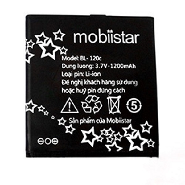 Pin cho điện thoại Mobiistar BL-120C - Hàng nhập khẩu