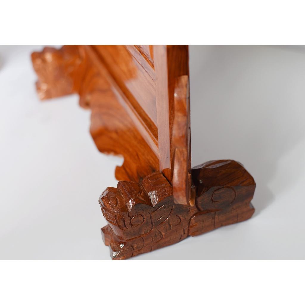 Khung hình thờ gỗ Hương trơn 20 x 25 mẫu đẹp