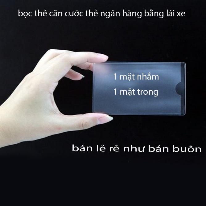 Vỏ Bọc Thẻ CCCD/ CMT, Bao Túi Đựng Thẻ Sinh Viên, Nhân Viên, Học Sinh CMND, căn cước công dân, v.v...