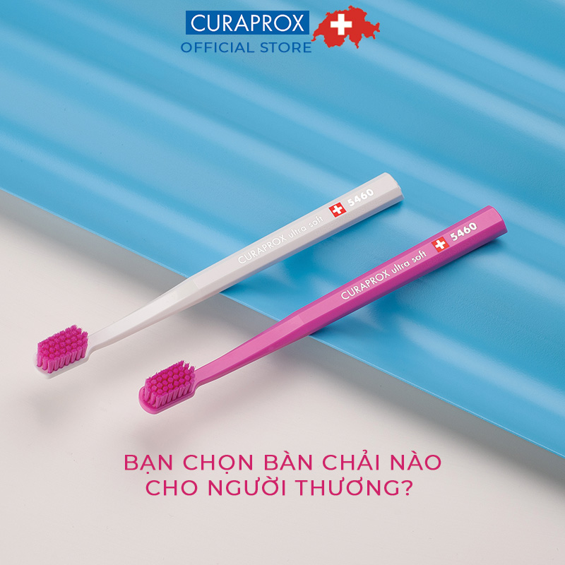 Bộ 3 bàn chải răng Curaprox CS 5460 Ultra Soft