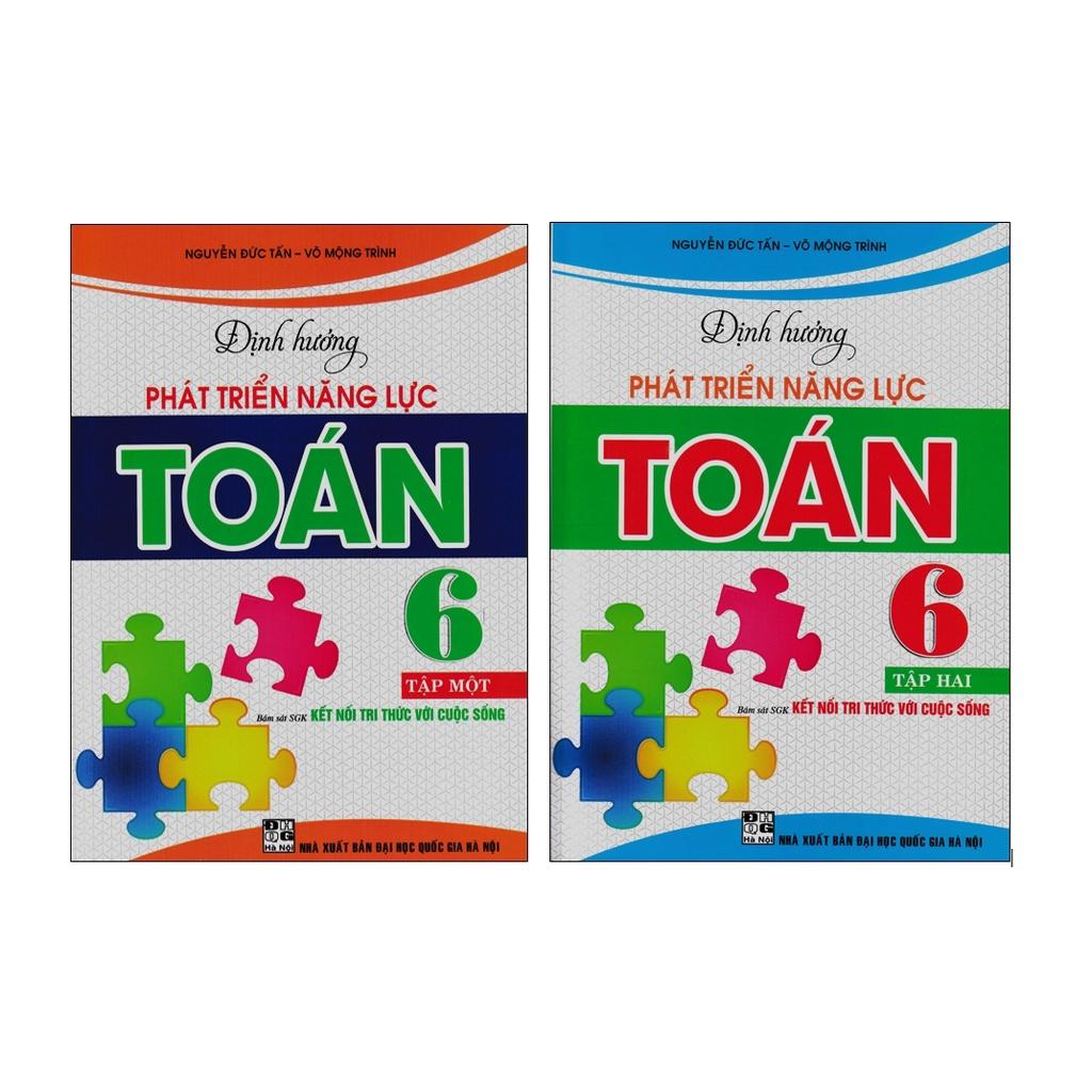 Sách - Combo Định Hướng Phát Triển Năng Lực Toán 6  - Bám Sát SGK Kết Nối Tri Thức Với Cuộc Sống