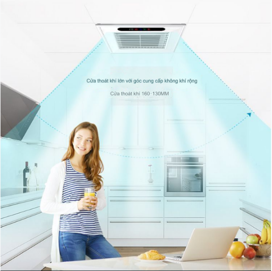 Quạt Âm Trần Thông Minh VENT Ceiling Fan(kèm remote điều khiển)