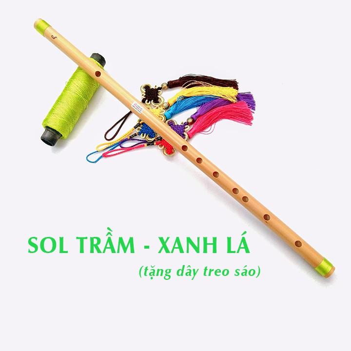 Sáo nứa tone SOL trầm HL59XL, sáo trúc G4 giá rẻ cho người mới tập