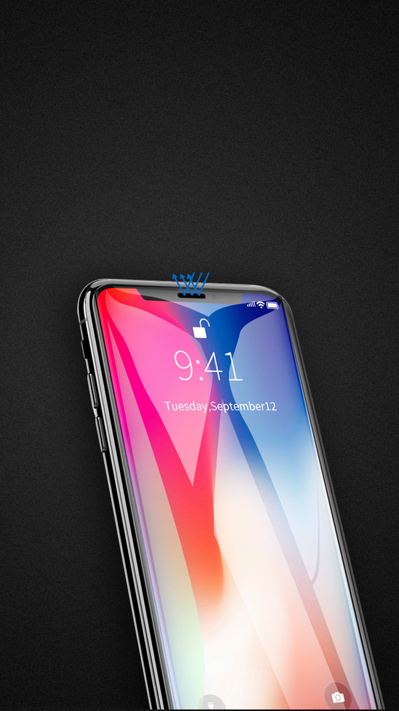 Cuờng Lực Mipow Kingbull 3D Premium For IPHONE X/XS/11 Pro - Hàng Chính Hãng
