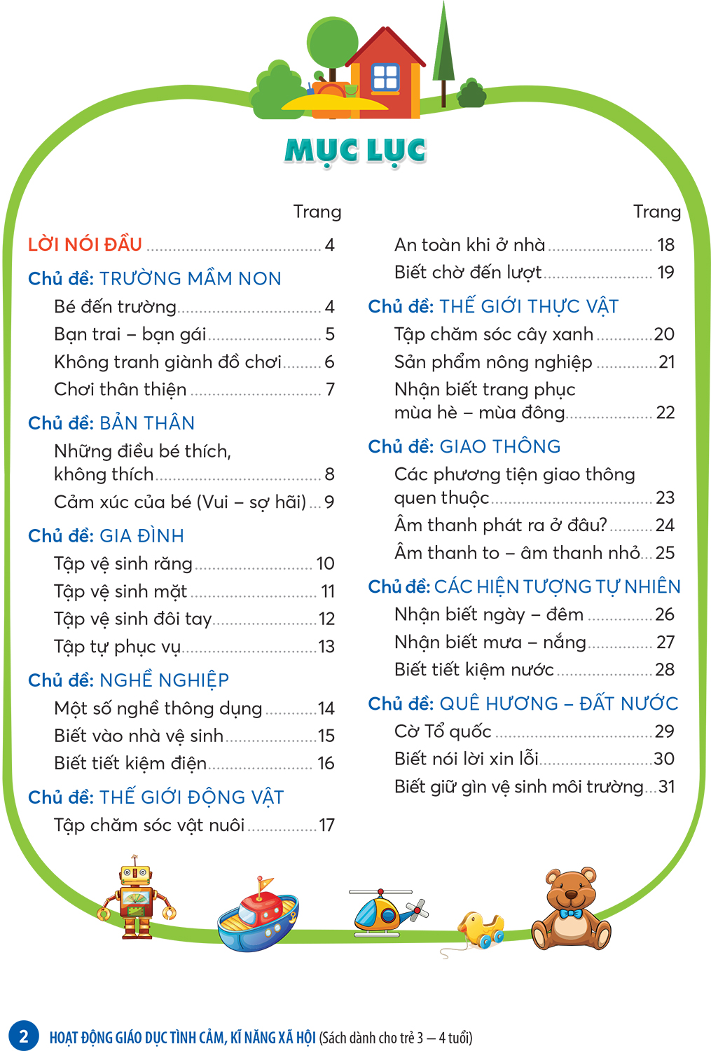 Hoạt Động Giáo Dục tình cảm, kĩ năng xã hội