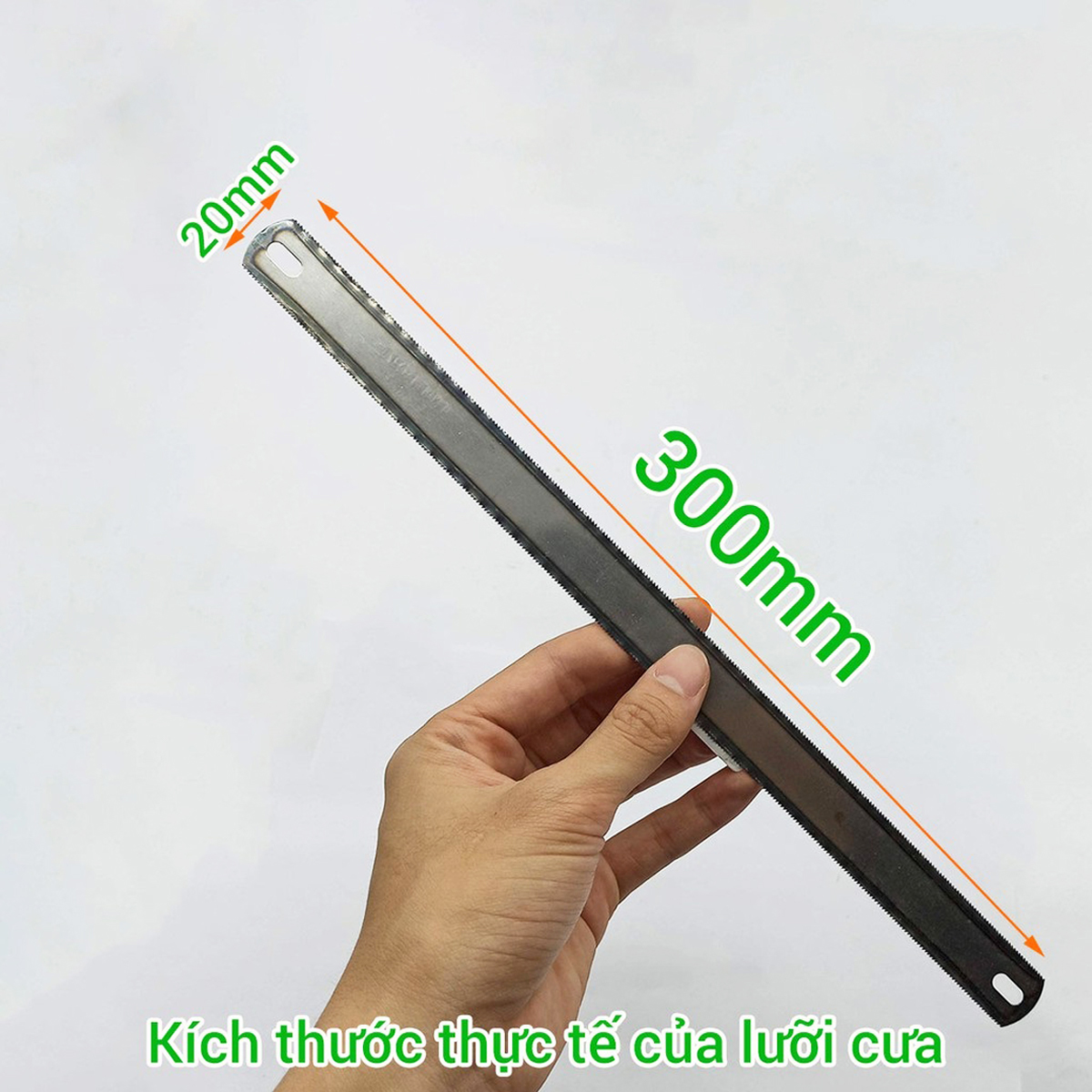 Combo 5 lưỡi cưa sắt 2 mặt 300mm loại tốt cao cấp