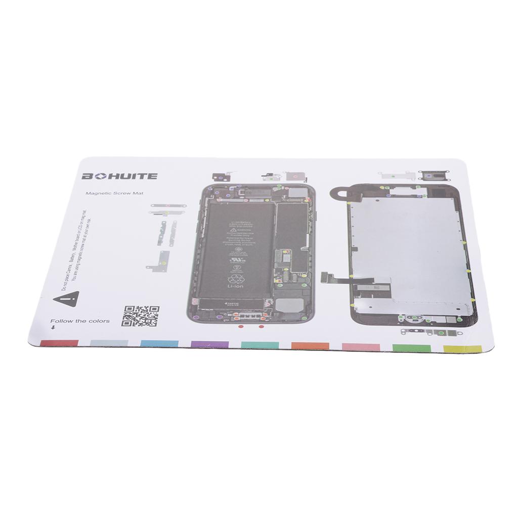 Magnetic Screw Mat , Mobile Phone Holder Repair Guide Project Pad Tools For 7 7Plus