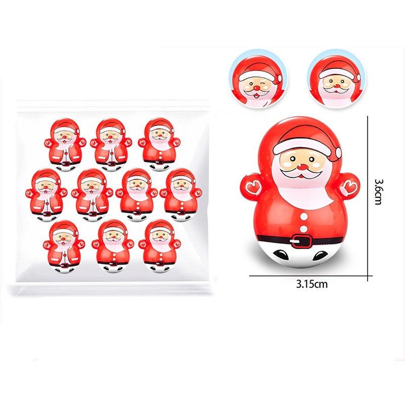 COMBO 3 ĐỒ CHƠI LẬT ĐẬT MINI NGƯỜI TUYẾT VÀ ÔNG GIÀ NOEL