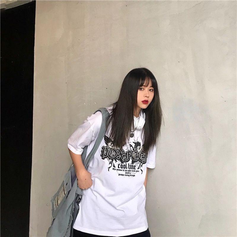 Áo thun nữ size nhỏ, có size s, áo phông form rộng tay lỡ ulzang, có size lớn