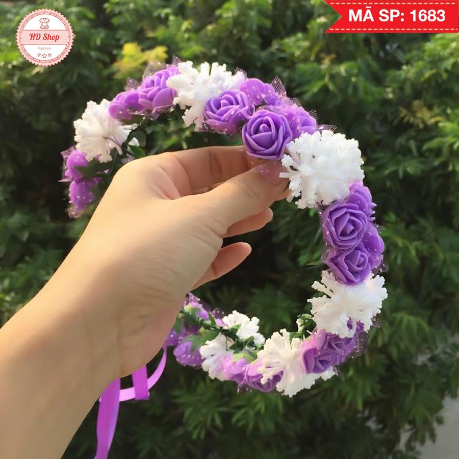 5 Mẫu vòng hoa đội đầu cho mùa kỉ yếu xinh như mộng️️ Chụp ảnh kỷ yếu lung linh với vòng hoa đội đầu đẹp mê hồn