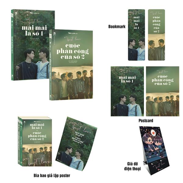 We Best Love - Mãi Mãi Là Số 1 &amp; Cuộc Phản Công Của Số 2 - Bản Đặc Biệt - Tặng Kèm Bookmark + Postcard + Bìa Bao Giả Lập Poster + Giá Đỡ Điện Thoại