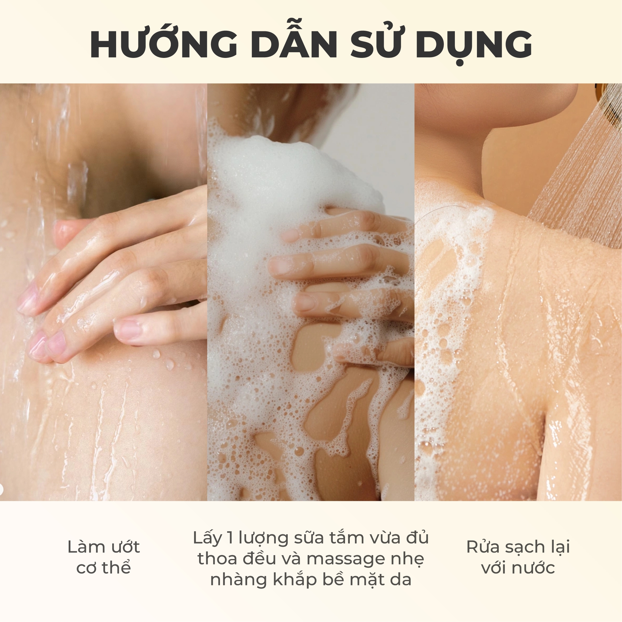 Sữa Tắm Gừng Cam Thảo Heebee's Không Sulfates, Silicone, Sạch Sâu, Dưỡng Sáng, Mềm Mịn Da, An Toàn, Lành Tính Cho Da Nhạy Cảm 300/500ml