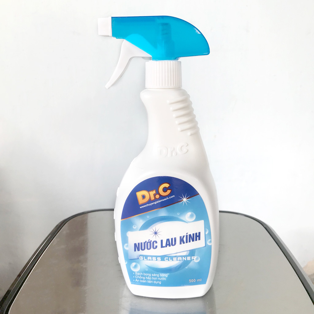 Nước lau kính Dr.C 500ml Chính hãng