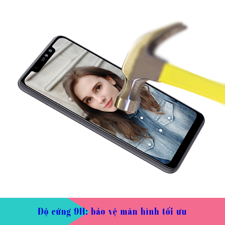 Hình ảnh Kính Cường Lực cho Xiaomi Redmi Note 6 Pro - Full màn hình - Màu Đen - Hàng Chính Hãng