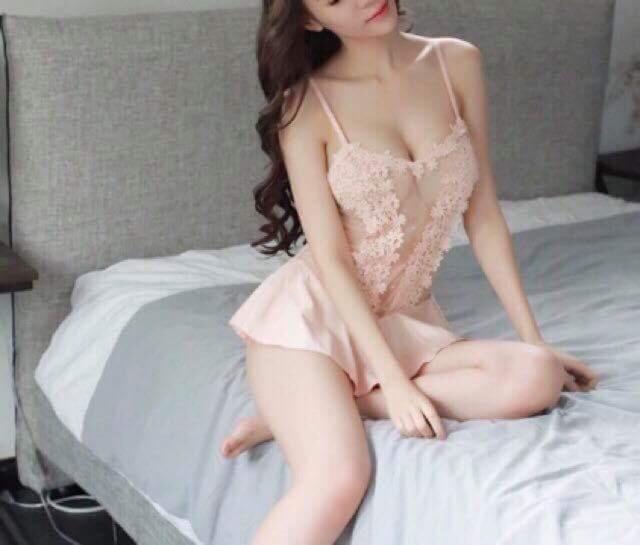 váy ngủ sexy - đầm hai dây - váy ngủ hai dây - váy ngủ lưới sexy - bộ ngủ quyến rũ