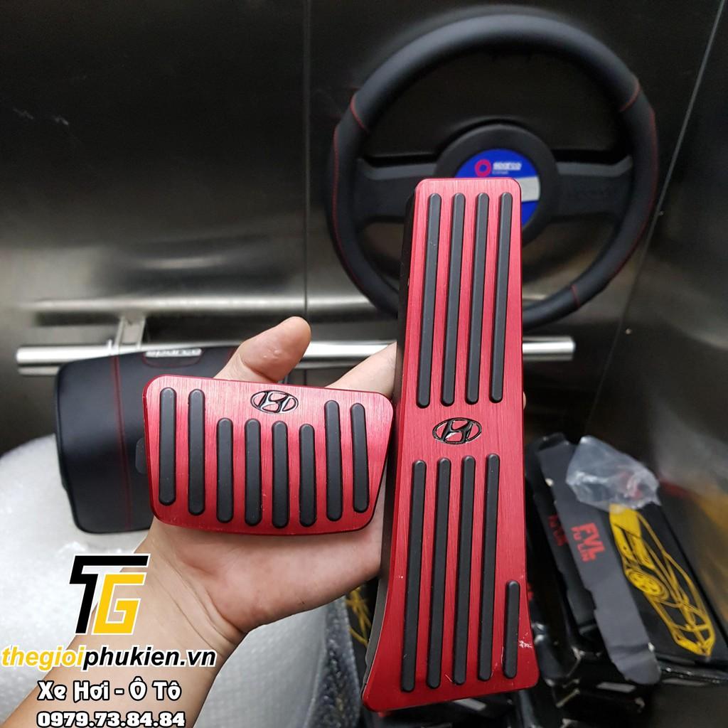 Bộ ốp bọc chân ga, chân phanh cho xe Hyundai Tucson, Hyundai Kona