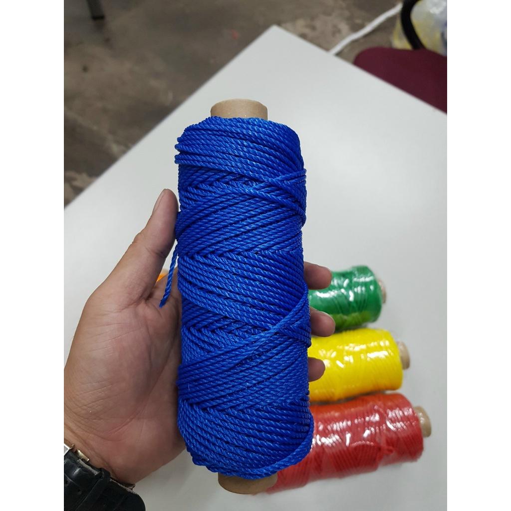 90 mét Dây thừng PE nhiều màu trang trí nhà cửa, làm đồ thủ công handmade,đan lưới, làm giàn leo bầu bí,các loại dây leo