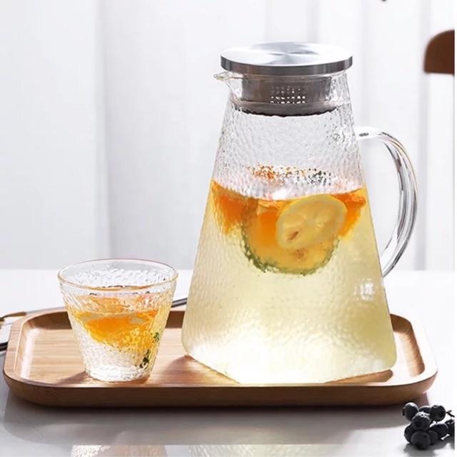 Bình Thủy Tinh Sần Chịu Nhiệt 1200ml