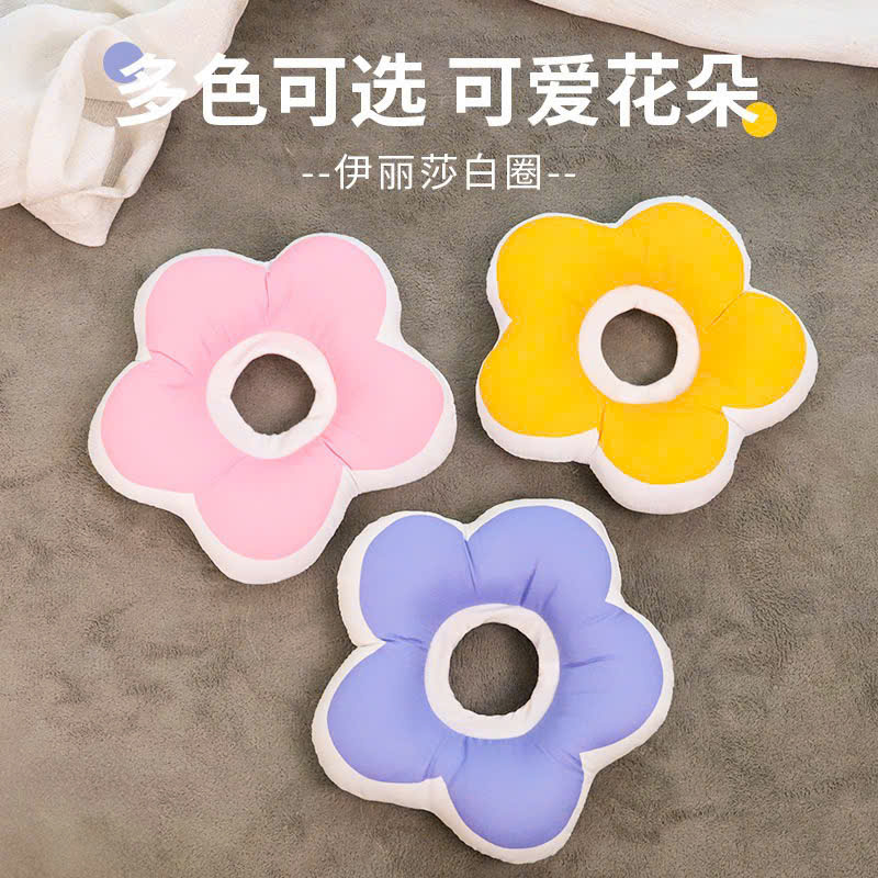 VÒNG CỔ THÚ CƯNG VÒNG CỔ LOA CHỐNG LIẾM CHO THỎ CHÓ MÈO BÔNG HOA DỄ THƯƠNG TỪ 0.5-5.5KG MÃ 10 CHO CHÓ MÈO THỎ