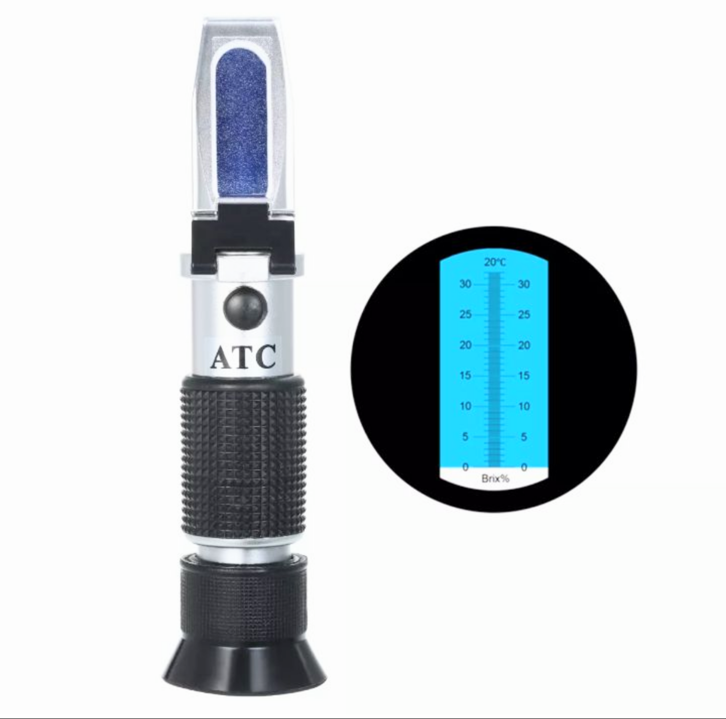 MÁY THIẾT BỊ ĐO KHÚC XẠ ĐO KIỂM TRA NỒNG ĐỘ ĐƯỜNG ĐỘ MẶN CẦM TAY TIỆN DỤNG MẪU MỚI HÀNG CAO CẤP LOẠI TỐT CHUẨN