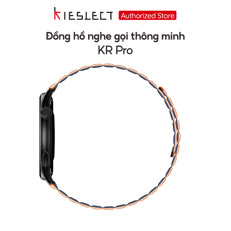 Đồng hồ thông minh Kieslect Kr Pro | Amoled 1.43 Inch | 70 chế độ tập | Nghe gọi | Tặng kèm dây đeo - Hàng Chính Hãng