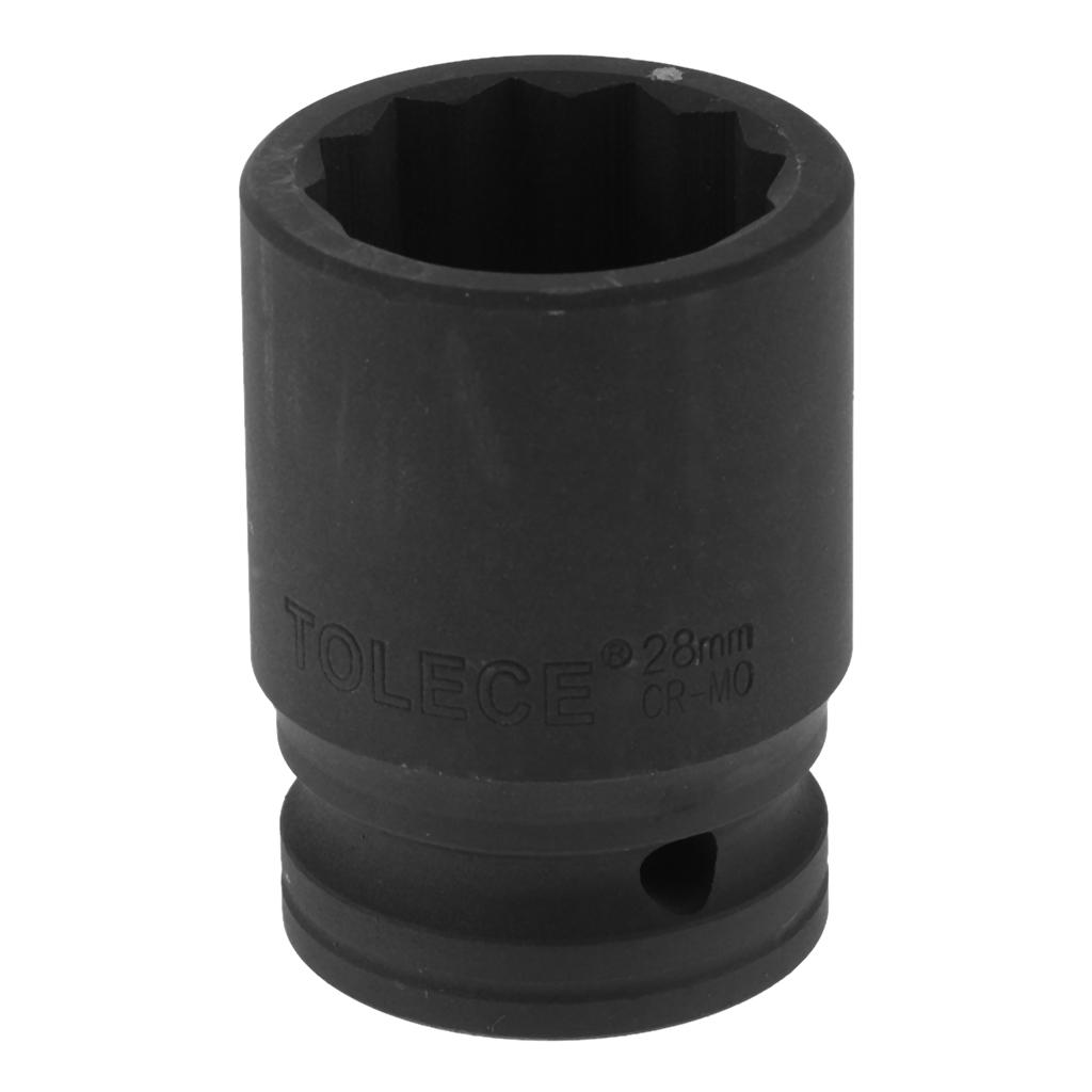 3/4" Square Drive 12 Point Deep Impact Socket 28mm