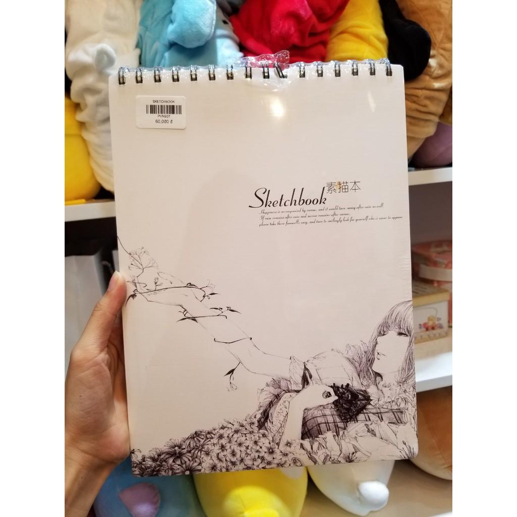 Sổ Sketchbook A4 (Sổ vẽ A4)