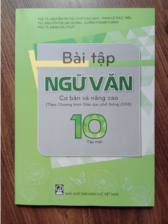 Sách - Combo Bài Tập Ngữ Văn 10 - Tập 1 + 2 cơ bản và nâng cao