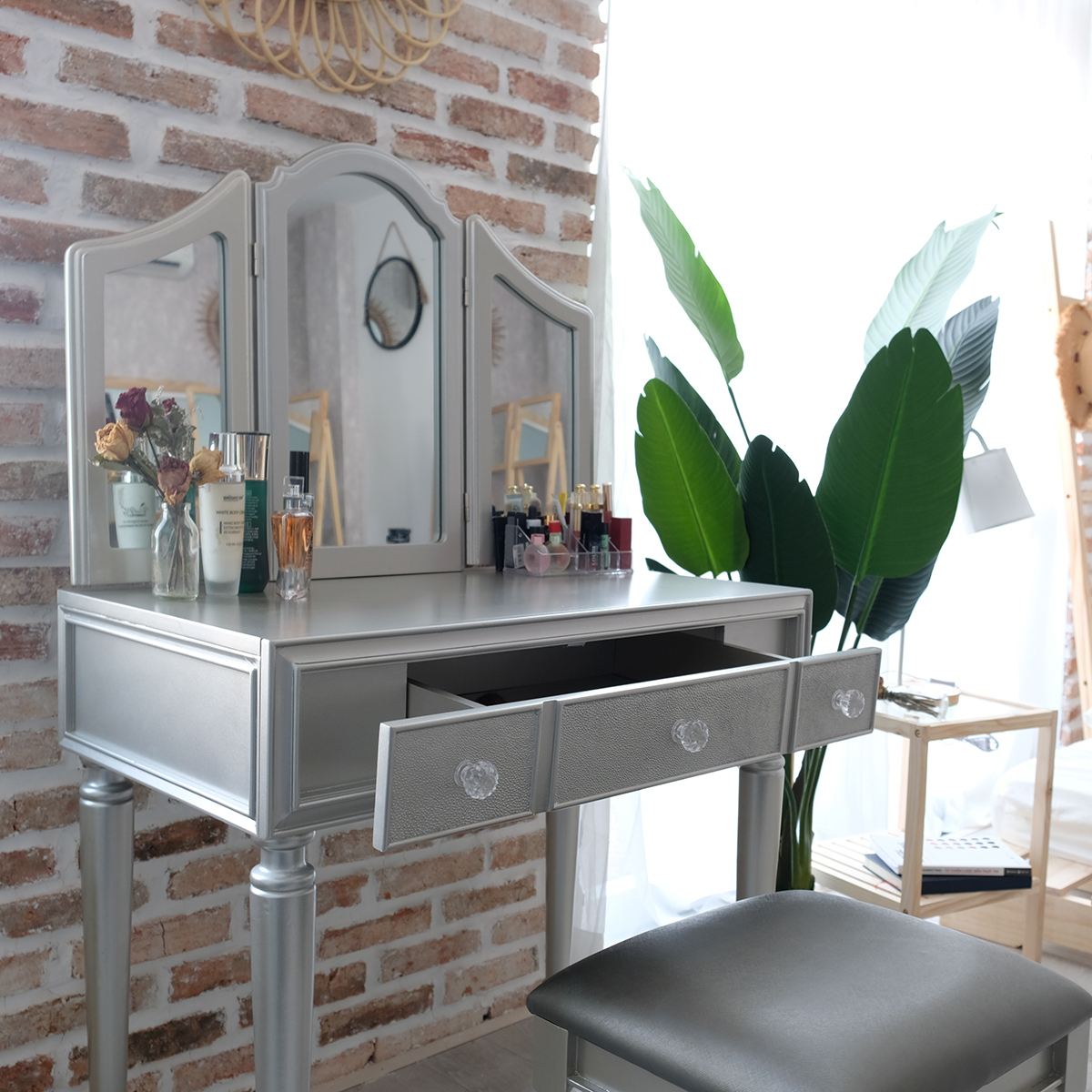 Bàn Trang  Điểm Glam Dressing Table Nội Thất Kiểu Hàn BEYOURs