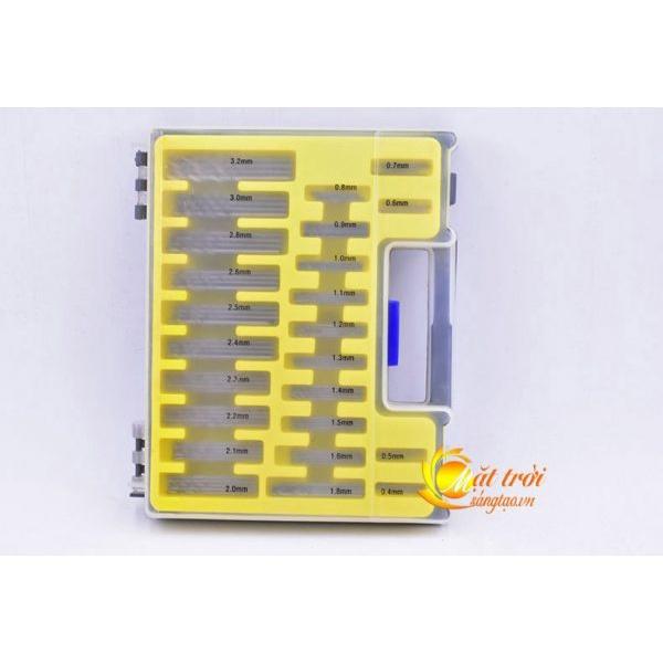 Hộp 150 mũi khoan mini hợp kim 0.4-3.2mm
