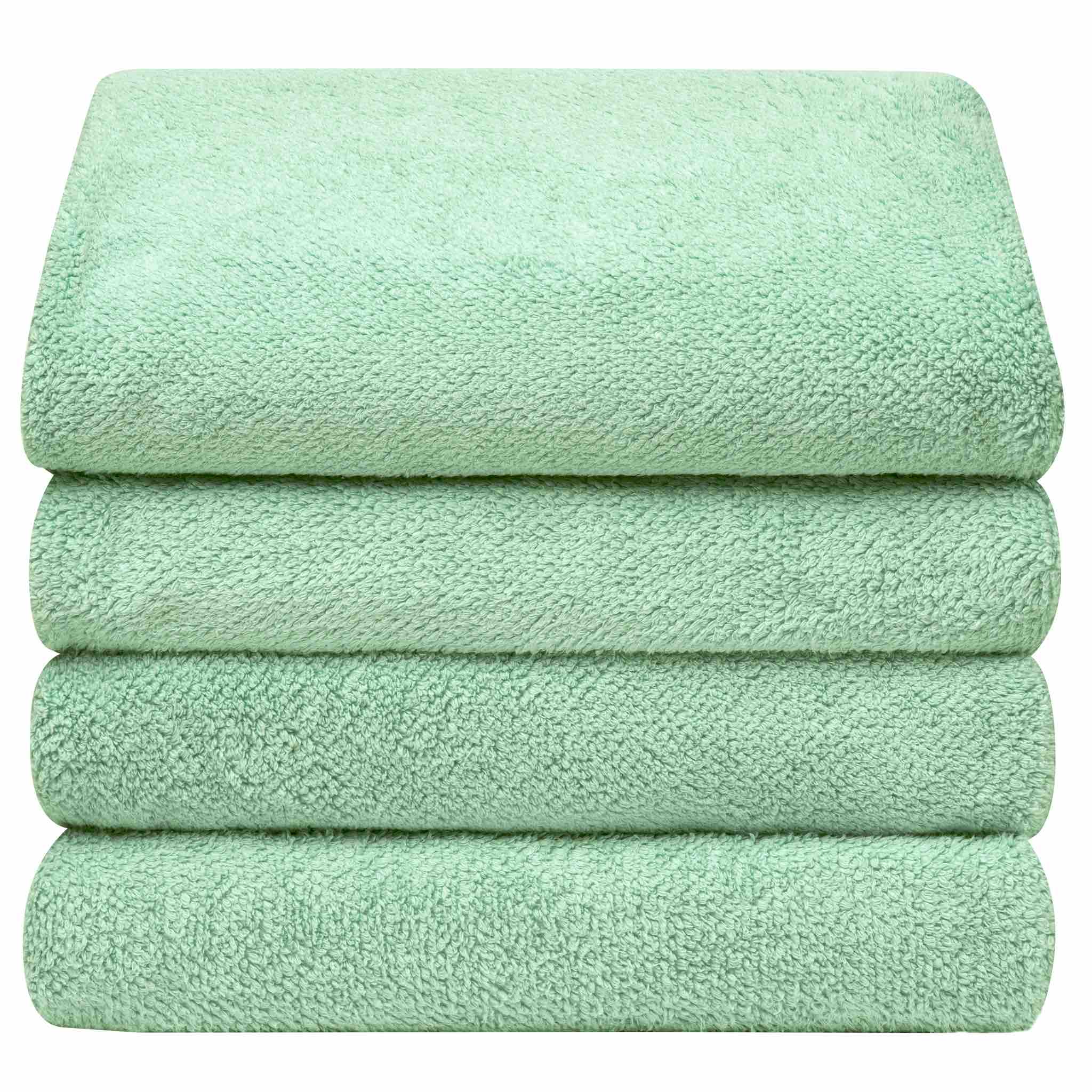 Hộp 2 Khăn Tắm Bạc Kháng Khuẩn Neslinen, 100% Cotton Mềm Mại, Siêu Thấm Hút; Xuất US/Canada; Size 71*142cm, 550Gram/ cái