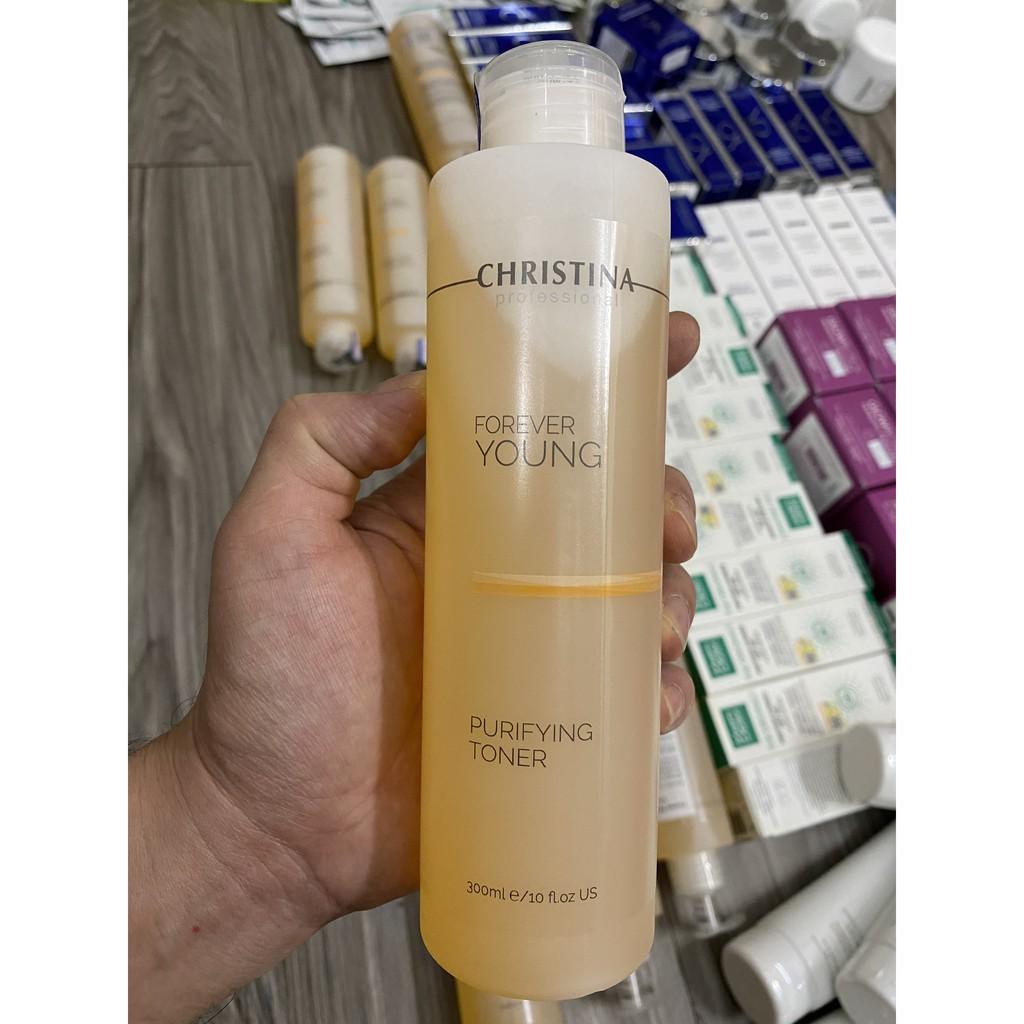 Toner làm sạch cấp ẩm cân bằng PH cho da khô nhạy cảm Christina Forever Young Purifying