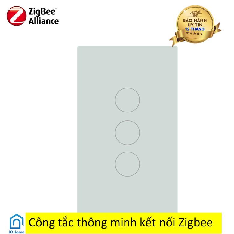 Công tắc thông minh cao cấp Tuya hệ Zigbee 3.0- từ 1-4 nút kết nối Zigbee - Cần dây N và Hub trung tâm Zigbee